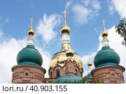 Church of st. john of kronstadt. Стоковое фото, фотограф Радомир Тарасов / Фотобанк Лори