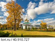 Собор Рождества Пресвятой Богородицы, Солотчинский монастырь, Солотча, Рязанская область (2019 год). Стоковое фото, фотограф Олег Пученков / Фотобанк Лори
