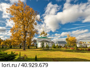 Собор Рождества Пресвятой Богородицы, Солотчинский монастырь, Солотча, Рязанская область (2019 год). Стоковое фото, фотограф Олег Пученков / Фотобанк Лори