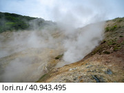 Долина гейзеров. Камчатка. Россия июль 2023. Стоковое фото, фотограф Владимир Макеев / Фотобанк Лори