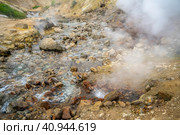 Долина гейзеров. Камчатка. Россия июль 2023. Стоковое фото, фотограф Владимир Макеев / Фотобанк Лори