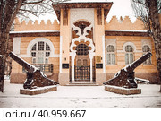 Крым, Евпатория, Краеведческий музей (2021 год). Редакционное фото, фотограф Андрей Макаренко / Фотобанк Лори