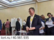 Депутат Госдумы Александр Терентьев (2021 год). Редакционное фото, фотограф Наталья Филатова / Фотобанк Лори