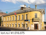 Бывшая городская усадьба Заборова — Филипповых. Яузская улица, 1/15. Москва (2023 год). Стоковое фото, фотограф Михаил Ворожцов / Фотобанк Лори