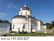 Тульская область, город Алексин, Соборная площадь, 1. Новый Успенский собор. (2023 год). Стоковое фото, фотограф Михаил Ворожцов / Фотобанк Лори
