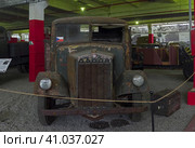 Грузовой автомобиль Татра T 27 B, Чехословакия, 1941 год. Музей военной техники "Моторы войны", Москва. (2023 год). Редакционное фото, фотограф Сергей Рыбин / Фотобанк Лори