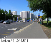 Улица Обручева. Обручевский район. Город Москва (2014 год). Редакционное фото, фотограф lana1501 / Фотобанк Лори