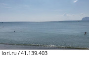 Чёрное море, бухта Провато. Крым (2023 год). Стоковое видео, видеограф Щеголева Ольга / Фотобанк Лори