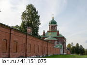 Спасо-Бородинский монастырь Можайский район Московская область (2019 год). Стоковое фото, фотограф Светлана Корнякова / Фотобанк Лори