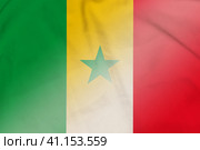 Senegal and Italy political flag international contract ITA SEN. Стоковая иллюстрация, иллюстратор Кабак Дмитрий / Фотобанк Лори