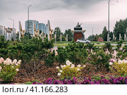 Танк Т-34, Кемерово (2023 год). Редакционное фото, фотограф Андрей Доронченко / Фотобанк Лори