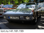 BERLIN - JUNE 18, 2022: Sports car Porsche 914-6 GT, 1970. Classic Days Berlin. Редакционное фото, фотограф Sergey Kohl / Фотобанк Лори