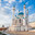 The main attraction of the city of Kazan. Kul Sharif Mosque on the background of a beautiful sky. Kremlin. Kazan City, Republic of Tatarstan, Russia, September 2023. Редакционное фото, фотограф Photojuli / Фотобанк Лори