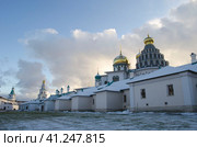 Воскресе́нский Новоиерусали́мский монасты́рь в Истре Московская область (2020 год). Стоковое фото, фотограф Светлана Корнякова / Фотобанк Лори