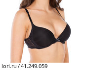 Woman breast in uplift. Стоковое фото, фотограф Андрей Аркуша / Фотобанк Лори