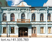 Особняк А. А. Мойры - Дом Г. А. Нечаева. Улица Фурштатская, 6. Санкт-Петербург (2023 год). Редакционное фото, фотограф Александр Щепин / Фотобанк Лори