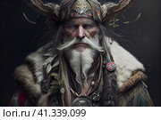 Witcher, watercolor style, Generative AI. Стоковое AI-изображение, AI-художник Анна Кривицкая / Фотобанк Лори