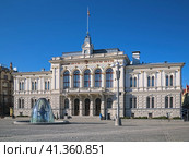 Ратуша Тампере, Финляндия (2015 год). Редакционное фото, фотограф Михаил Марковский / Фотобанк Лори