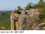 Пещерный город Тепе-Кермен (2021 год). Стоковое фото, фотограф Валерий Гаврилюк / Фотобанк Лори