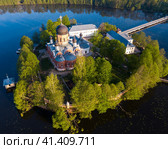 Holy-Vvedensky nunnery in the Vladimir region. Стоковое фото, фотограф Яков Филимонов / Фотобанк Лори