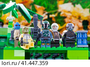 RUSSIAN, April 03, 2018. Constructor Lego Star Wars. Редакционное фото, фотограф Андрей Аркуша / Фотобанк Лори
