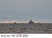 Российский военный фрегат "Адмирал флота Касатонов" Стоковое фото, фотограф Яковлев Сергей / Фотобанк Лори