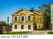 Дом землемера П. Дронова (Арзамас) (2023 год). Редакционное фото, фотограф Илья Старков / Фотобанк Лори