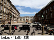 Copenhagen, Denmark - 28 Jun 2012: The building in Copenhagen city, Denmark. Редакционное фото, фотограф Сергей Стрелков / Фотобанк Лори
