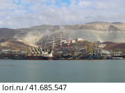 Новороссийский морской порт (2023 год). Редакционное фото, фотограф Иван Дуплик / Фотобанк Лори