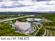 Ледовый дворец Крылатское (2022 год). Стоковое фото, фотограф Денис Горбачёв / Фотобанк Лори