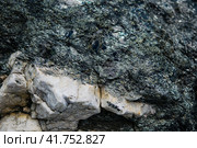 Rocks, rocks of the polar Urals, Siberia, Russia. Mica and feldspar, texture, closeup. Стоковое фото, фотограф Любовь Демус / Фотобанк Лори