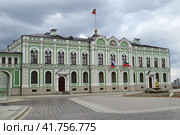 Россия. Казань, Татарстан. Казанский Кремль. Президентский дворец президента Татарстана в казанском Кремле (2023 год). Редакционное фото, фотограф Александр Тараканов / Фотобанк Лори