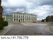Россия. Казань, Татарстан. Казанский Кремль. Президентский дворец президента Татарстана в казанском Кремле (2023 год). Редакционное фото, фотограф Александр Тараканов / Фотобанк Лори