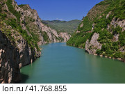 Drina river in Bosnia and Herzegovina (2018 год). Стоковое фото, фотограф Сергей Стрелков / Фотобанк Лори