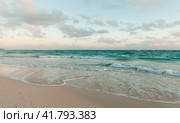 Dominican republic, Bavaro beach. Coastal landscape (2020 год). Стоковое фото, фотограф EugeneSergeev / Фотобанк Лори