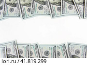 Money scattered on the desk. Finance and Economy concepts. Стоковое фото, фотограф Евдокимов Максим / Фотобанк Лори