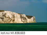 Белые скалы Дувра, вид с моря (2013 год). Стоковое фото, фотограф Павел Сапрыкин / Фотобанк Лори