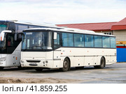 Karosa C956 Axer 12M (2021 год). Редакционное фото, фотограф Art Konovalov / Фотобанк Лори