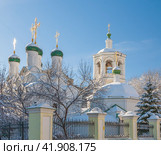 Храм Успения Пресвятой Богородицы в Путинках Успенский пер., 4 Москва Россия (2019 год). Редакционное фото, фотограф Владимир Чинин / Фотобанк Лори