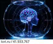 Нейросети, созданный искусственным интеллектом. Стоковое AI-изображение, AI-художник Станислав Щербак / Фотобанк Лори