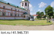 Valday Iversky Monastery, a Russian Orthodox monastery. Iversky monastery in Valdai, Russia (2022 год). Редакционное видео, видеограф FotograFF / Фотобанк Лори