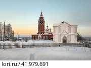 Resurrection Cathedral cherdyn. Ancient architecture (2024 год). Стоковое фото, фотограф Саблин Станислав / Фотобанк Лори