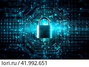 Login and password, cyber security concept, data protection and secured internet access, cybersecurity. Стоковое AI-изображение, AI-художник Ирина Старикова / Фотобанк Лори