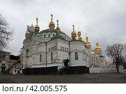 Украина. Киев. Успенский собор. Свято-Успенская Киево-Печерская лавра. Стоковое фото, фотограф Ерохин Дмитрий Викторович / Фотобанк Лори