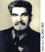 Павел Павлович Лебедев (1872-1933), российский и советский военный деятель, первый начальник Штаба РККА (1921—1924). Генерал-майор Русской императорской армии (1915). Редакционное фото, фотограф Сергей Елизарьев / Фотобанк Лори