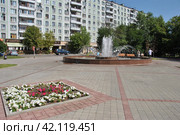 Фонтан на Химкинском бульваре. Район Северное Тушино. Москва (2014 год). Редакционное фото, фотограф lana1501 / Фотобанк Лори
