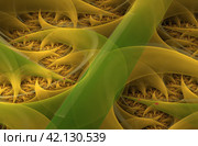 Abstract fractal 3d circle image. Стоковая иллюстрация, иллюстратор Helga Preiman / Фотобанк Лори