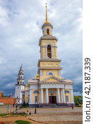 Transfiguration Cathedral. City of Nevyansk. Sverdlovsk region (2021 год). Стоковое фото, фотограф Акиньшин Владимир / Фотобанк Лори
