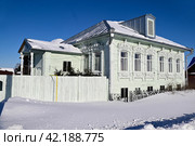 Дом-Музей Григория Распутина. Село Покровское. Тюменская область (2024 год). Редакционное фото, фотограф Александр Тараканов / Фотобанк Лори