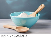 Plate flour. Generate Ai. Стоковое AI-изображение, AI-художник Иван Рябоконь / Фотобанк Лори